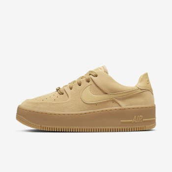 Nike Air Force 1 Sage Low - Női Utcai Cipő - Arany/Világos Barna/Arany